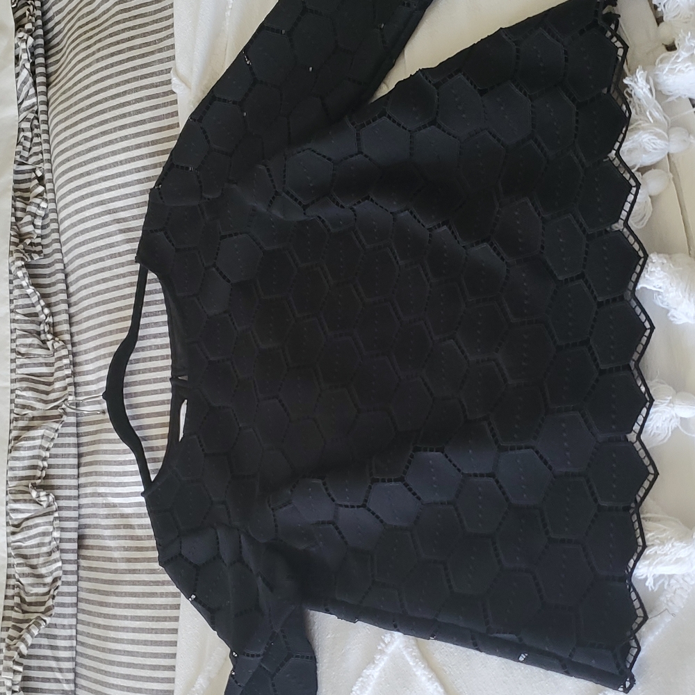 Talbots honeycomb top - Picture 4 of 10